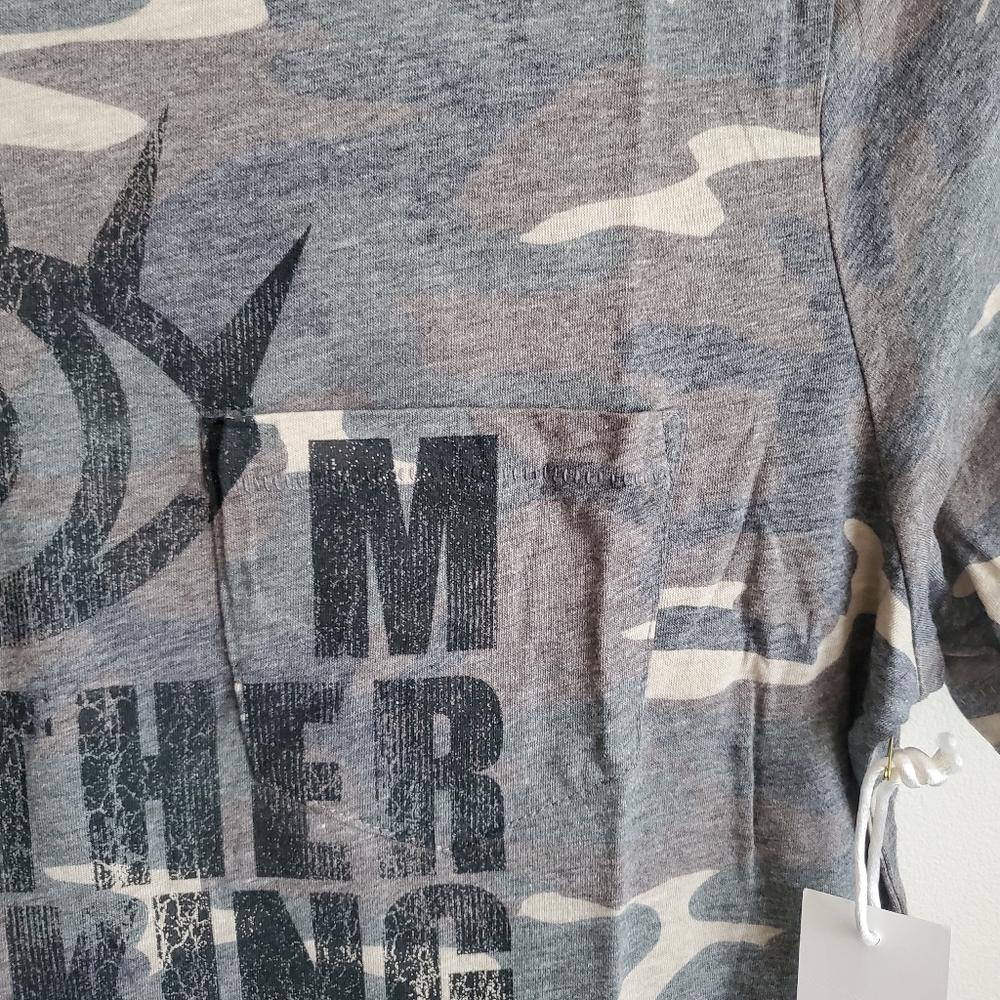 NWT Prince Peter Collection t-shirt Camo I'm Rich Tee size Medium - Picture 2 of 5